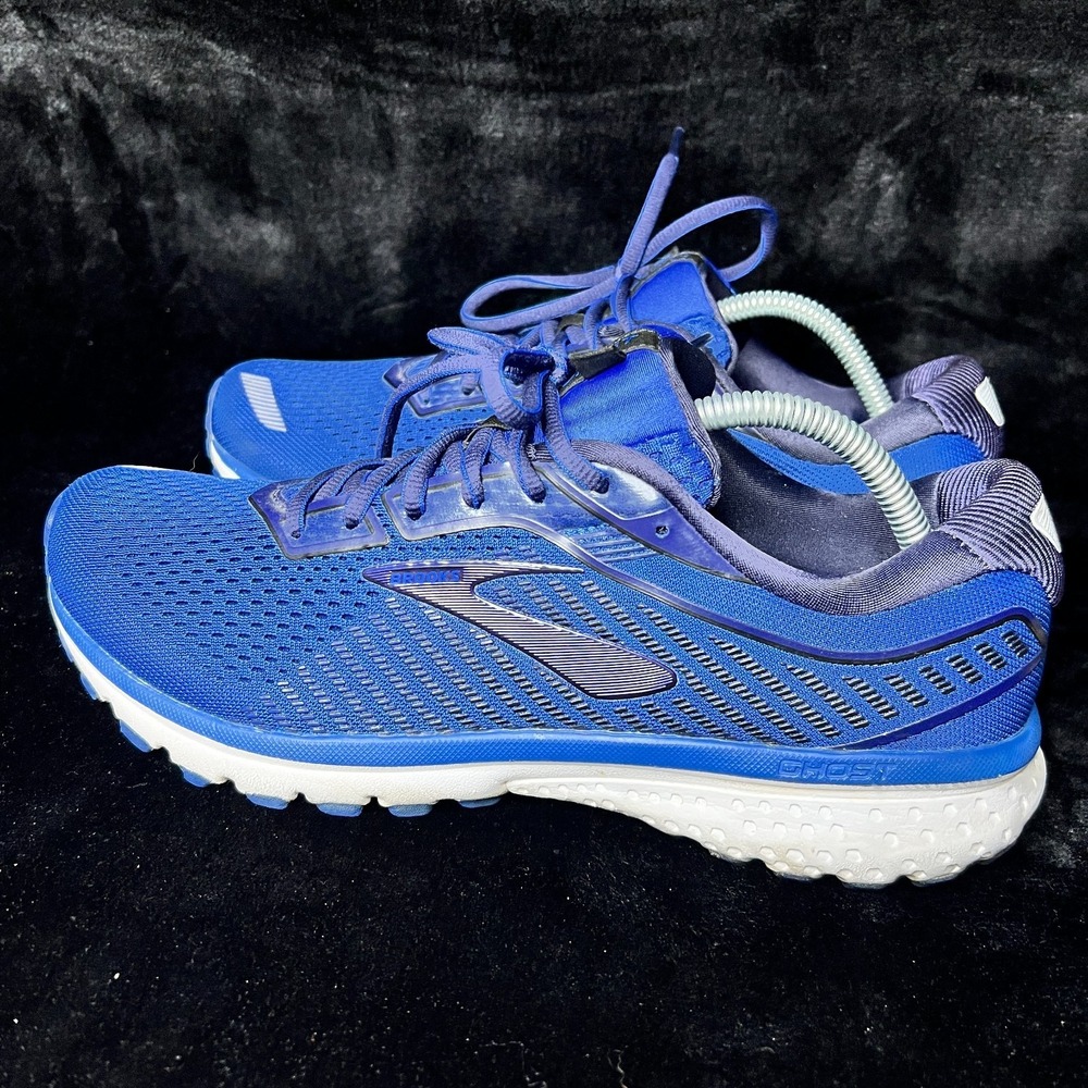 Brooks Ghost 12 1103161D455 Mens US 10 Running Shoes True Blue Athletic Sneakers